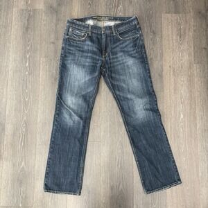 American Eagle Jeans Mens 32x32 Blue Original Straight Leg Denim Classic